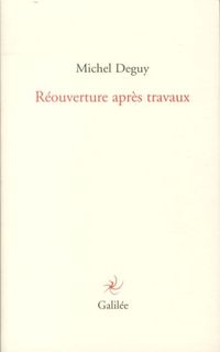 Produktbild: R&eacute;ouverture apr&egrave;s travaux