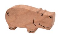 Produktbild: Holzrassel Hippo