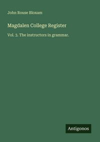 Produktbild: Magdalen College Register