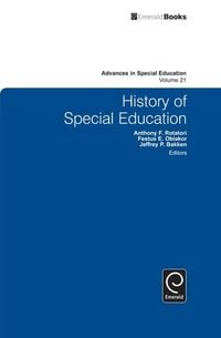 Produktbild: History of Special Education