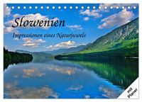 Produktbild: Slowenien - Impressionen eines Naturjuwels (Tischkalender 2026 DIN A5 quer), CALVENDO Monatskalender