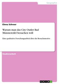 Produktbild: Warum man das City Outlet Bad M&uuml;nstereifel besuchen will