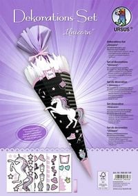 Produktbild: URSUS Dekorations-Set "Fantasy Unicorn"