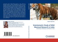 Produktbild: Scientometric Study of Wild Mammal Research in India