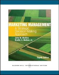 Produktbild: Mullins, J: Marketing Management: A Strategic Decision-Makin