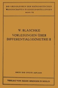 Produktbild: Vorlesungen &uuml;ber Differentialgeometrie und geometrische Grundlagen von Einsteins Relativit&auml;tstheorie II