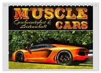 Produktbild: Muscle Cars, Geschwindigkeit und Leidenschaft (Tischkalender 2027 DIN A5 quer), CALVENDO Monatskalender