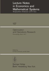 Produktbild: Optimization and Operations Research