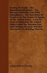 Produktbild: Darling on Trusts - The Department of Ju