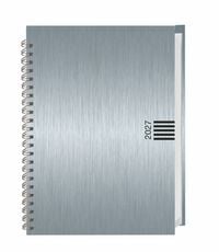 Produktbild: Wochen-Cheftimer A5, Alu silber 2027
