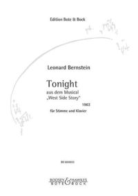 Produktbild: Tonight, Gesang und Klavier