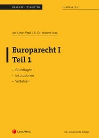 Produktbild: Europarecht I &ndash; Teil 1 (Skriptum)