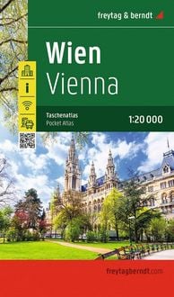 Produktbild: Freytag & berndt Stadtatlas Wien, Taschenatlas 1:20.000