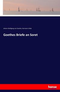 Produktbild: Goethes Briefe an Soret