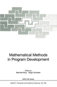 Produktbild: Mathematical Methods in Program Development