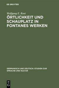 Produktbild: &Ouml;rtlichkeit und Schauplatz in Fontanes Werken
