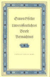 Produktbild: Unver&ouml;ffentlichtes, Briefe Verm&auml;chtnis