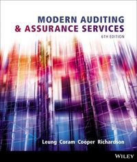Produktbild: Modern Auditing and Assurance Services