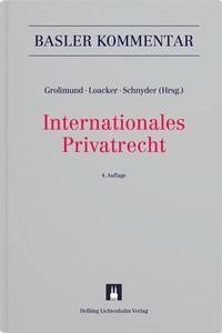 Produktbild: Internationales Privatrecht