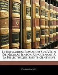 Produktbild: Le Breviarium Romanum Sur V Lin de Nicolas Jenson Appartenan