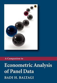 Produktbild: A Companion to Econometric Analysis of Panel Data