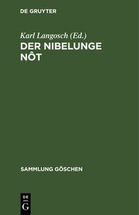 Produktbild: Der Nibelunge N&ocirc;t