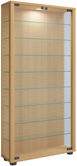 Produktbild: Holz Glas Stand Vitrine Sammelvitrine Lumo Maxi