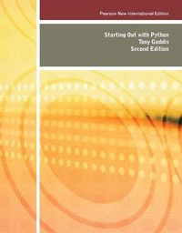 Produktbild: Starting Out with Python: Pearson New International Edition
