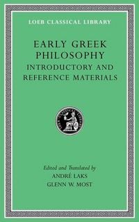 Produktbild: Early Greek Philosophy, Volume I - Introductory and Reference Materials
