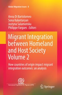 Produktbild: Migrant Integration between Homeland and Host Society Volume 2