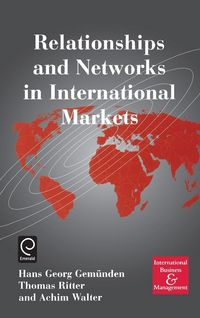 Produktbild: Relationships and Networks in International Markets