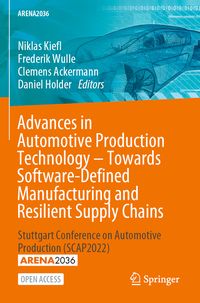 Produktbild: Advances in Automotive Production Technology &ndash; Towards Software-Defined Manufacturing and Resilient Supply Chains