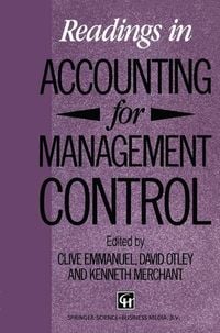 Produktbild: Readings in Accounting for Management Control