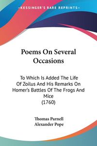 Produktbild: Poems On Several Occasions