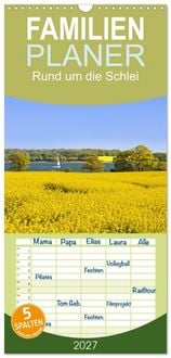 Produktbild: Familienplaner 2027 - Rund um die Schlei mit 5 Spalten (Wandkalender, 21 x 45 cm) CALVENDO