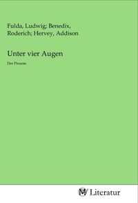 Produktbild: Unter vier Augen