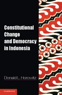 Produktbild: Constitutional Change and Democracy in Indonesia