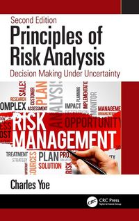 Produktbild: Principles of Risk Analysis