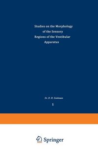 Produktbild: Studies on the Morphology of the Sensory Regions of the Vestibular Apparatus