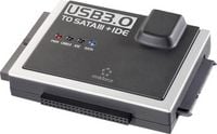 Produktbild: Renkforce Festplatten Adapter [1x USB 3.2 Gen 1 Stecker A (USB 3.0) - 1x IDE-Buchse 40pol., IDE-Buchse 44pol., SATA-Kombi-Stecker 7+15pol.] 1.20 m