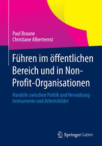 Produktbild: F&uuml;hren im &ouml;ffentlichen Bereich und in Non-Profit-Organisationen