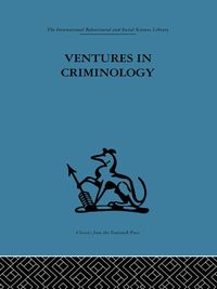Produktbild: Ventures in Criminology