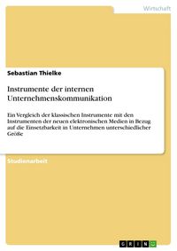 Produktbild: Instrumente der internen Unternehmenskommunikation