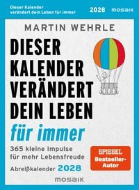 Produktbild: Dieser Kalender ver&auml;ndert dein Leben f&uuml;r immer 2028