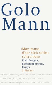 Produktbild: Man muss über sich selbst schreiben