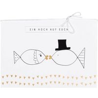 Produktbild: R&auml;der Gru&szlig;karte f&uuml;r Paare "Ein Hoch auf euch"