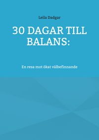 Produktbild: 30 dagar till balans: