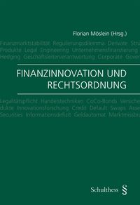 Produktbild: Finanzinnovation und Rechtsordnung