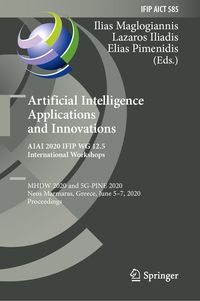 Produktbild: Artificial Intelligence Applications and Innovations. AIAI 2020 IFIP WG 12.5 International Workshops