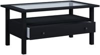 Produktbild: Holz Sofatisch Couchtisch Schublade Lingis L